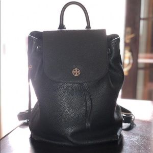 Tory Burch backpack black leather